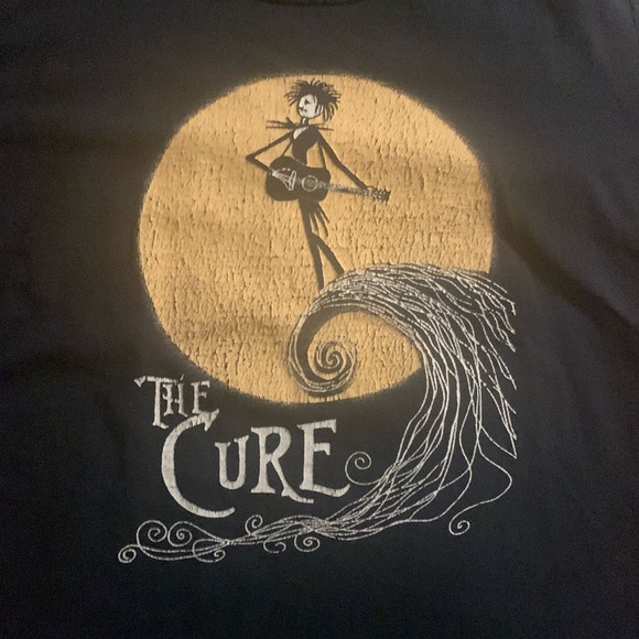 The Cure Jack Skellington Robert Smith T-Shirt, size L. - Picture 1 of 6